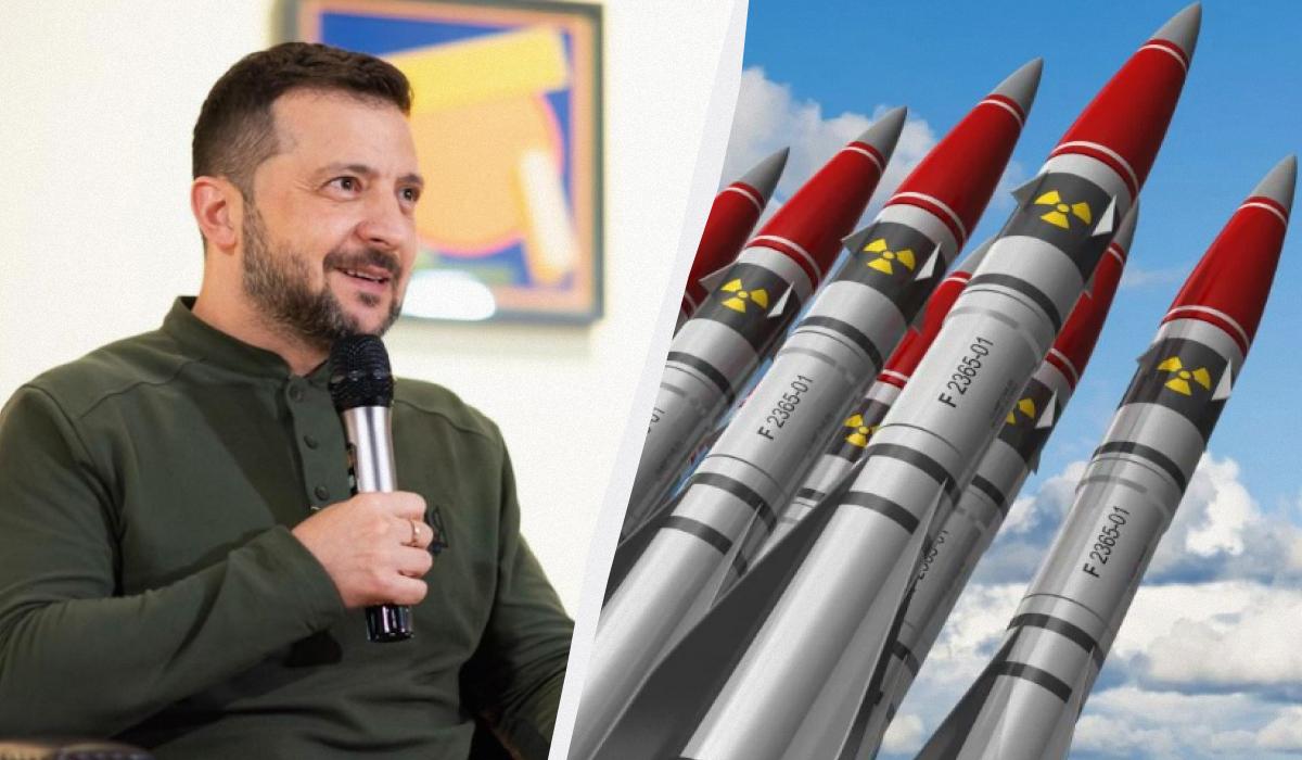 Украина «через несколько месяцев» может получить ядерную бомбу / коллаж УНИАН, фото ua.depositphotos.com, president.gov.ua Украина «через несколько месяцев» может получить ядерную бомбу / коллаж УНИАН, фото ua.depositphotos.com, president.gov.ua