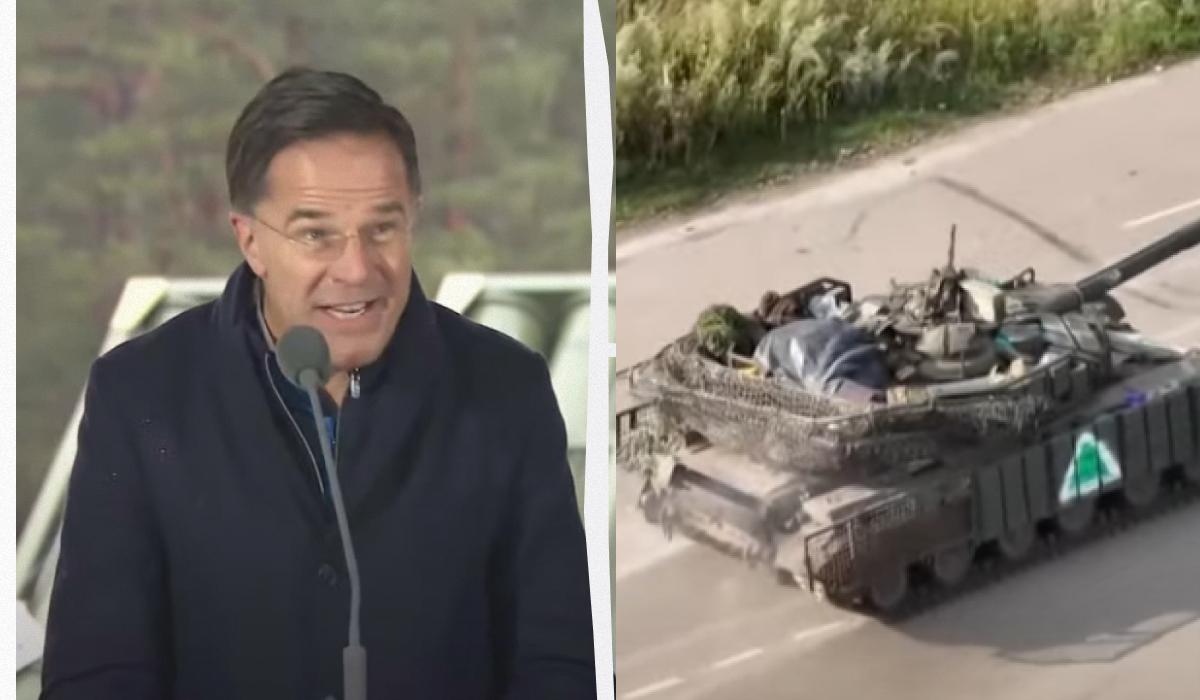 За словами Рютте, НАТО має допомогти Києву завершити війну переговорами, але з позиції сили / Колаж УНІАН, скріншоти