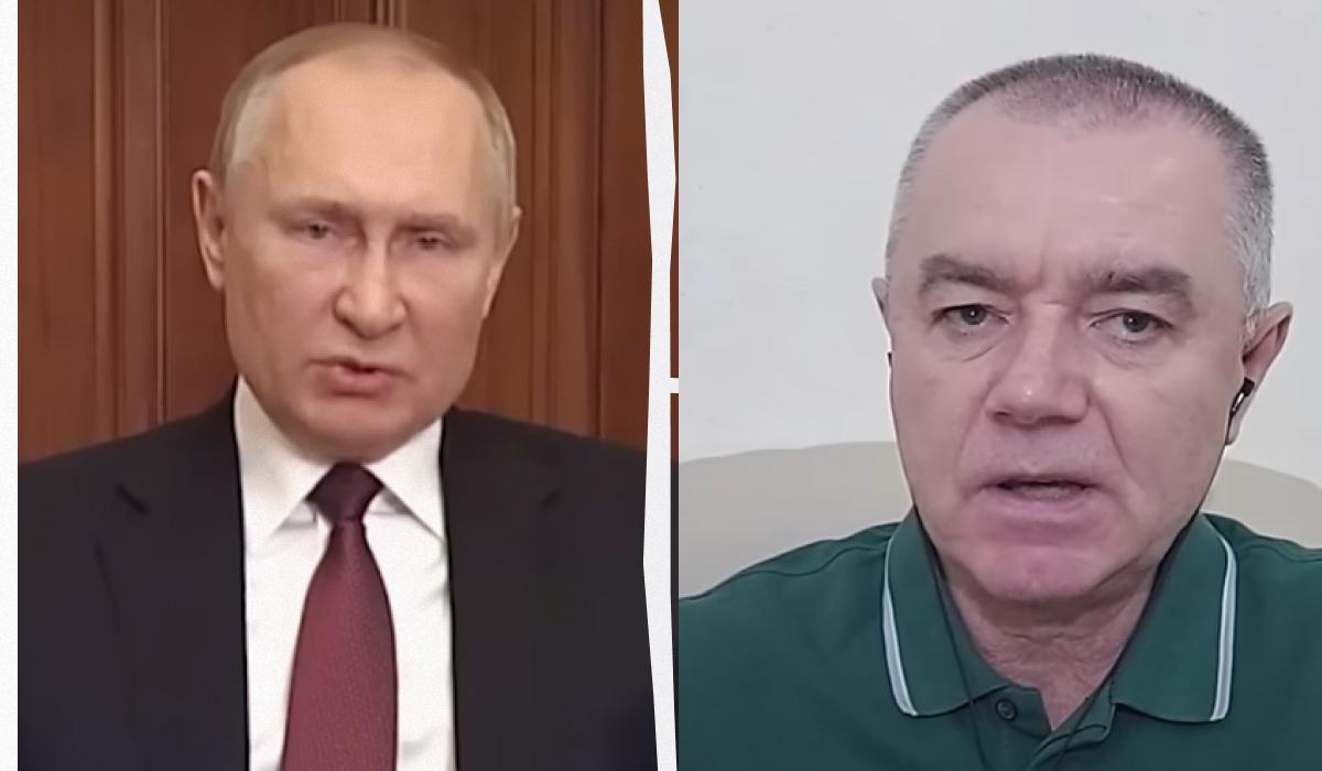 Свитан прокомментировал приказ Путина как можно быстрее освободить Курщину / Коллаж УНИАН, скриншоты Свитан прокомментировал приказ Путина как можно быстрее освободить Курщину / Коллаж УНИАН, скриншоты