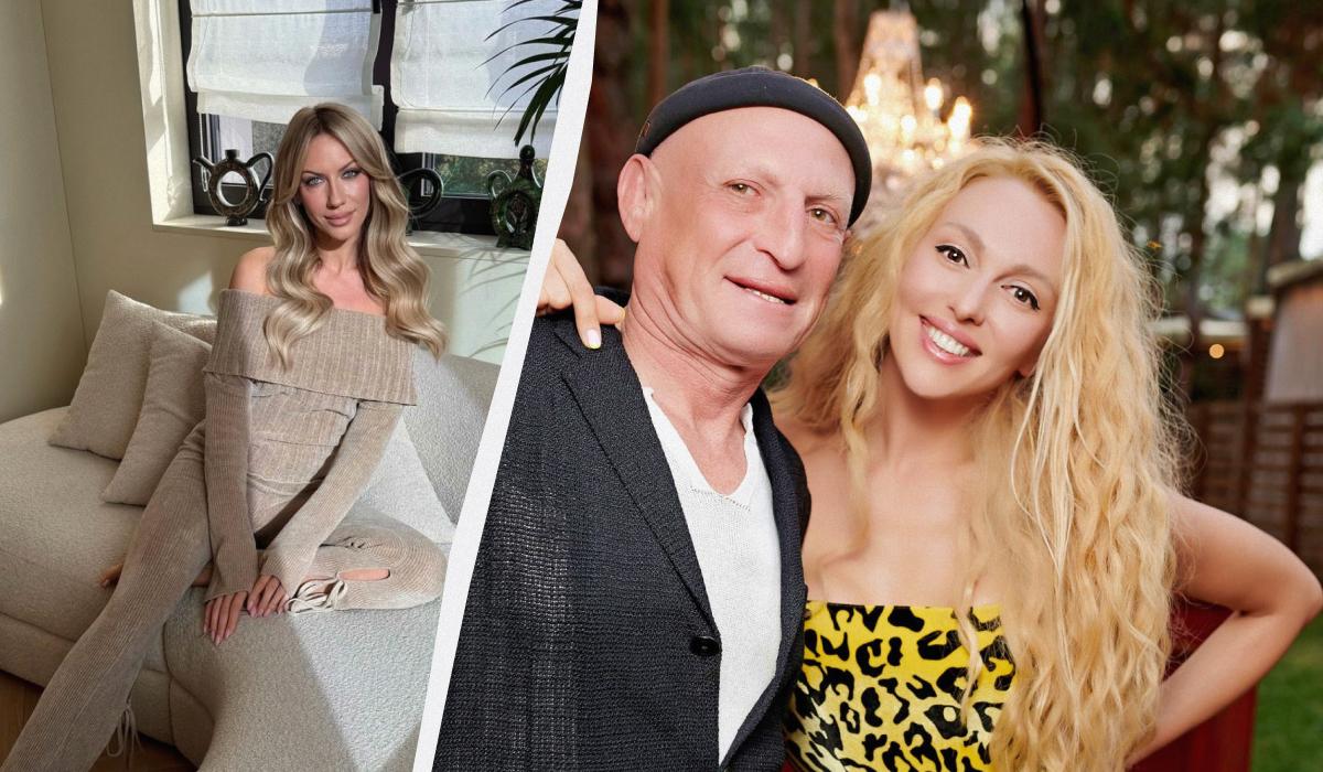 Olya Polyakova humorously commented on the photo of her lover and the presenter / UNIAN collage, Instagram screenshot