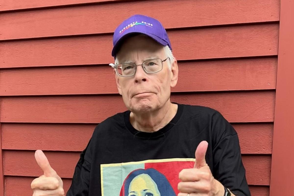 Кінг відомий критик президента США Трампа / фото x/Stephen King Кінг відомий критик президента США Трампа / фото x/Stephen King