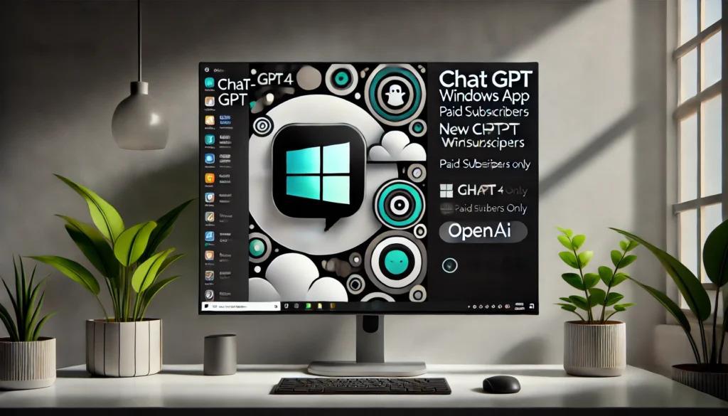 Додаток ChatGPT для Windows тепер доступний усім користувачам / фото DALL-E 3 Додаток ChatGPT для Windows тепер доступний усім користувачам / фото DALL-E 3