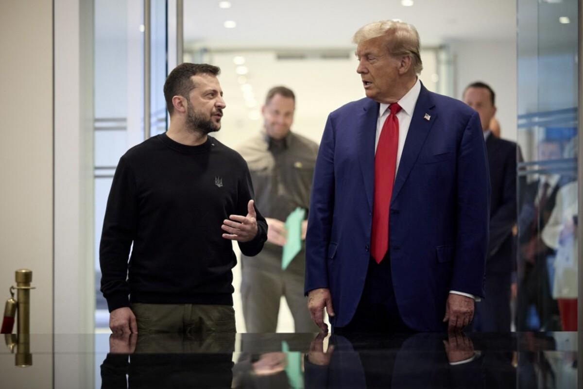 У вересні Зеленський і Трамп зустрілися / фото ОП У вересні Зеленський і Трамп зустрілися / фото ОП