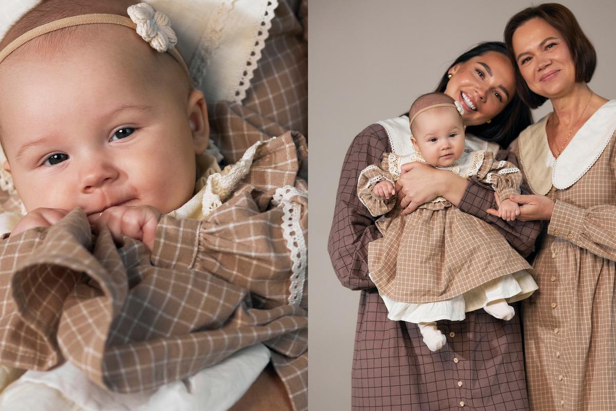 Natalia showed a photo with her mother and little daughter / UNIAN collage