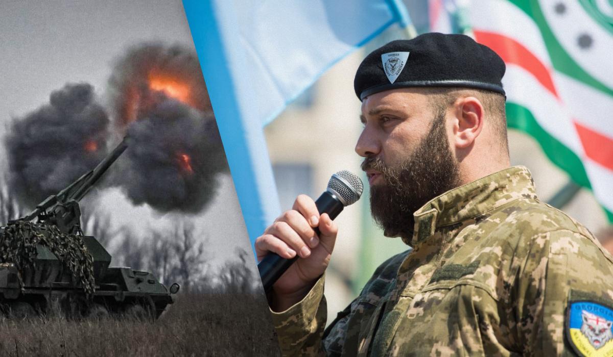 Командир грузинського легіону також вважає, що саме байдужість приносить такі війни у світ / колаж УНІАН, фото Генштаб ЗСУ, УНІАН Командир грузинського легіону також вважає, що саме байдужість приносить такі війни у світ / колаж УНІАН, фото Генштаб ЗСУ, УНІАН