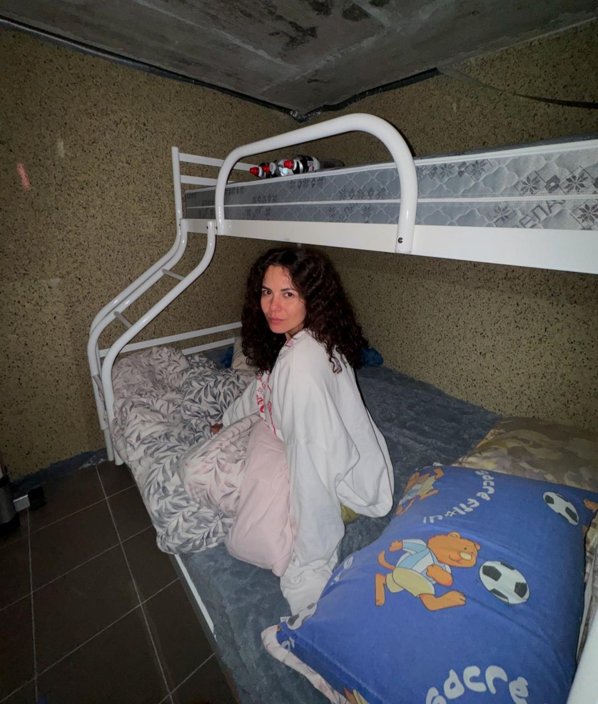 Співачка показала фото з укриття / Скріншот Instagram Співачка показала фото з укриття / Скріншот Instagram