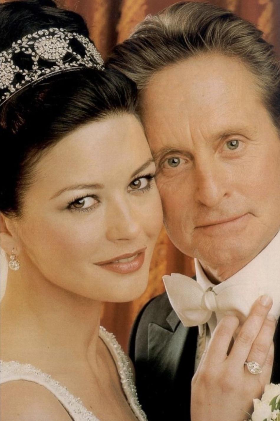 Michael Douglas and Catherine Zeta-Jones / Instagram screenshot