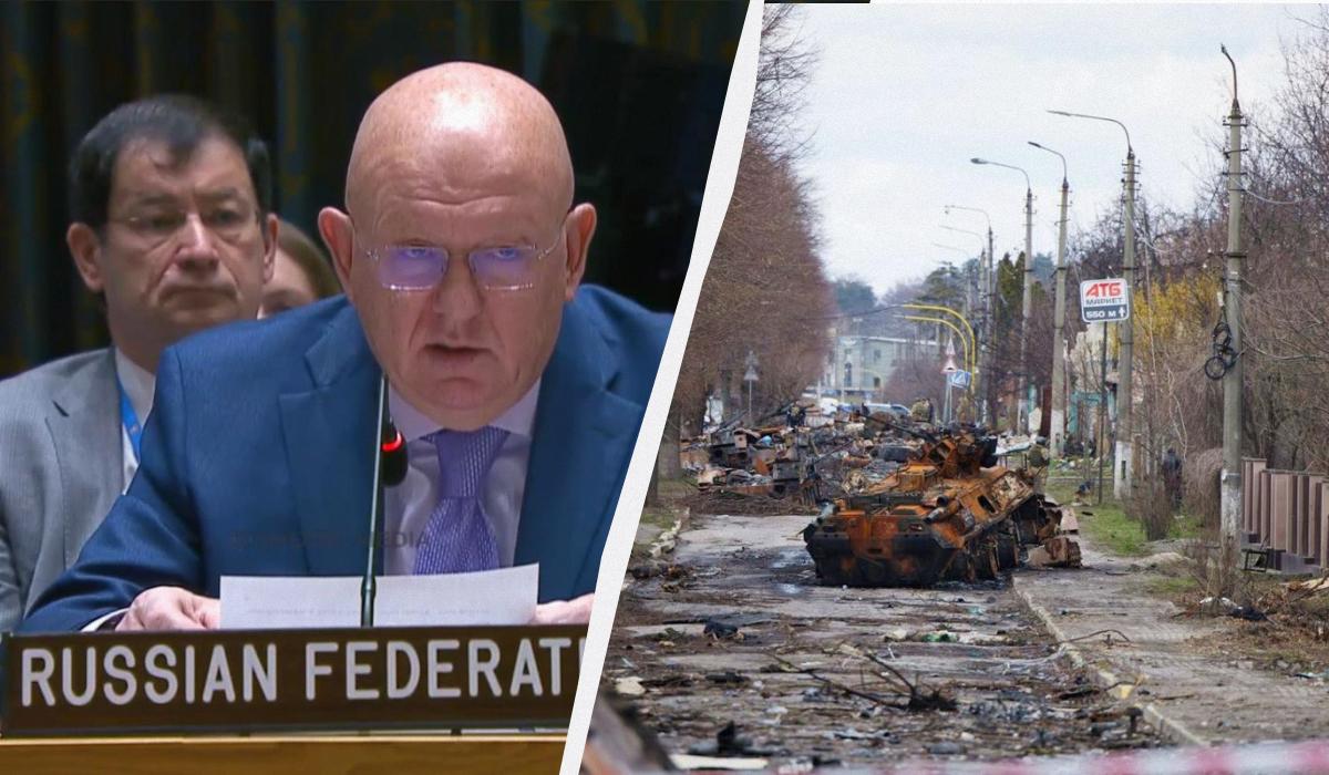 Посол Росії в ООН звинуватив британський спецназ у бучанській різанині Посол Росії в ООН звинуватив британський спецназ у бучанській різанині