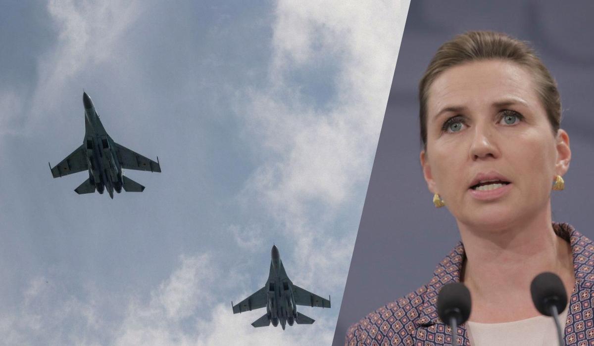 Frederiksen noted that there are no changes in Denmark's plans to transfer fighter jets to Ukraine / UNIAN collage, photo - REUTERS, UNIAN