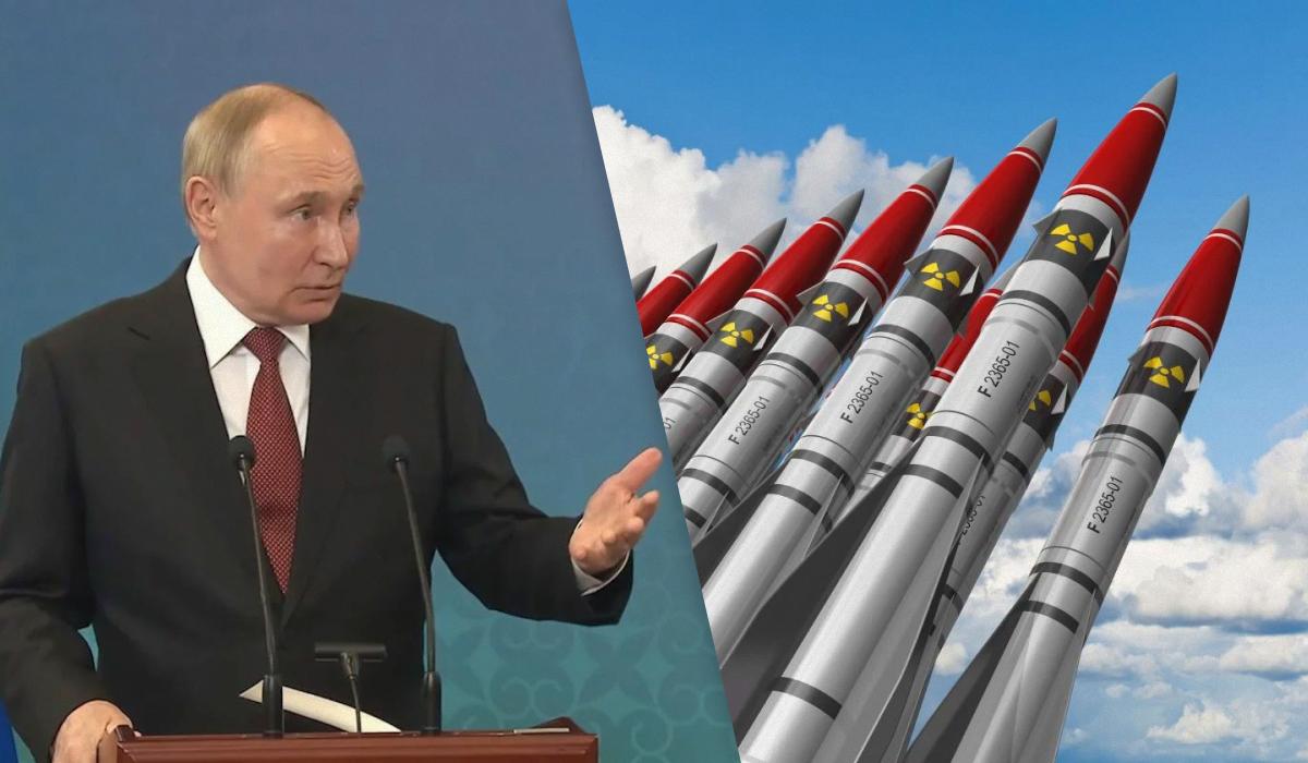 Європейські лідери не впевнені в тому, що Путін зважиться завдати ядерного удару / Колаж УНІАН, фото - ua.depositphotos.com, скріншот Європейські лідери не впевнені в тому, що Путін зважиться завдати ядерного удару / Колаж УНІАН, фото - ua.depositphotos.com, скріншот