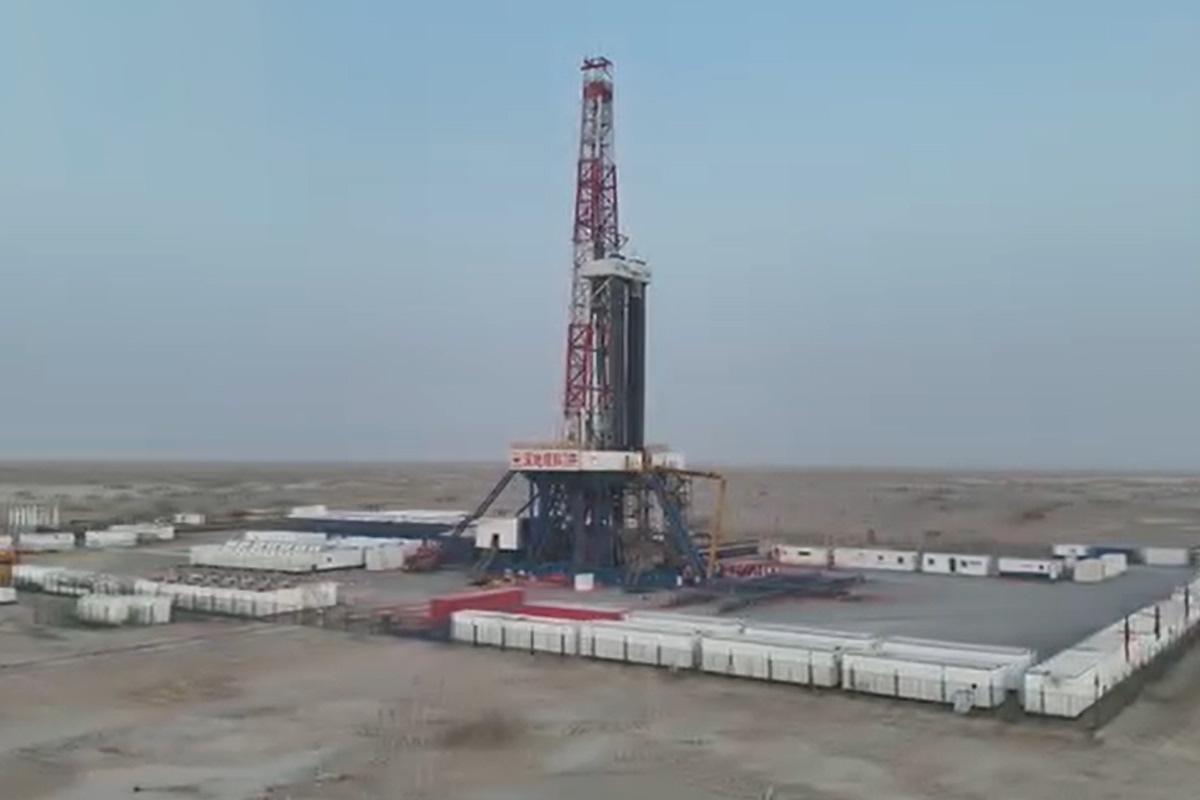 Свердловину Shenditake 1 роблять у західному Китаї / скріншот Свердловину Shenditake 1 роблять у західному Китаї / скріншот