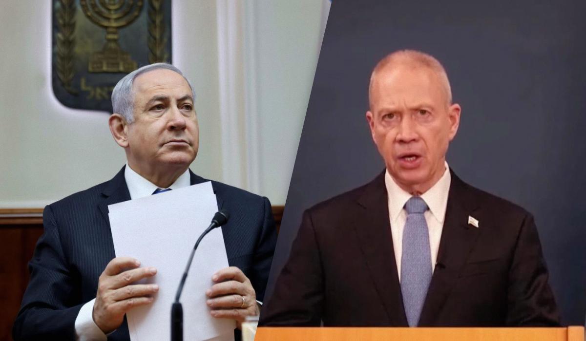 Netanyahu and Gallant are accused of war crimes against the people of Palestine / UNIAN collage, photo - REUTERS, screenshot