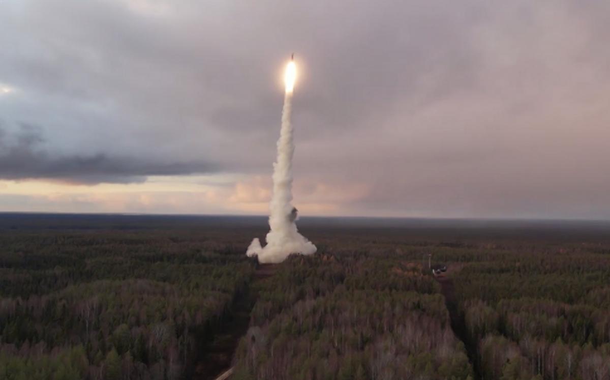 Росія заявила, що вдарила по Україні ракетою "Орешник" / скріншот Росія заявила, що вдарила по Україні ракетою "Орешник" / скріншот