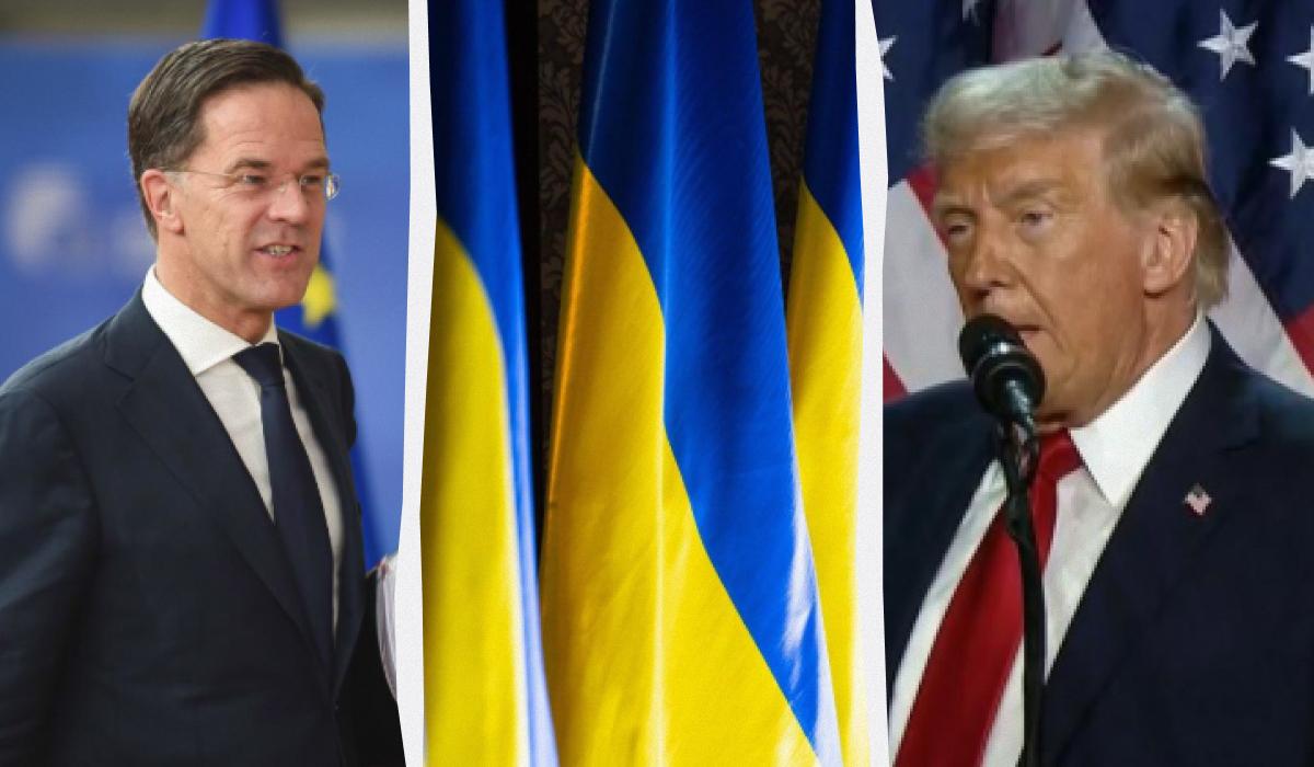 Генсек НАТО незабаром може поговорити з Дональдом Трампом про Україну, дізналися журналісти / колаж з фото European Union, УНІАН та скріншоту Генсек НАТО незабаром може поговорити з Дональдом Трампом про Україну, дізналися журналісти / колаж з фото European Union, УНІАН та скріншоту