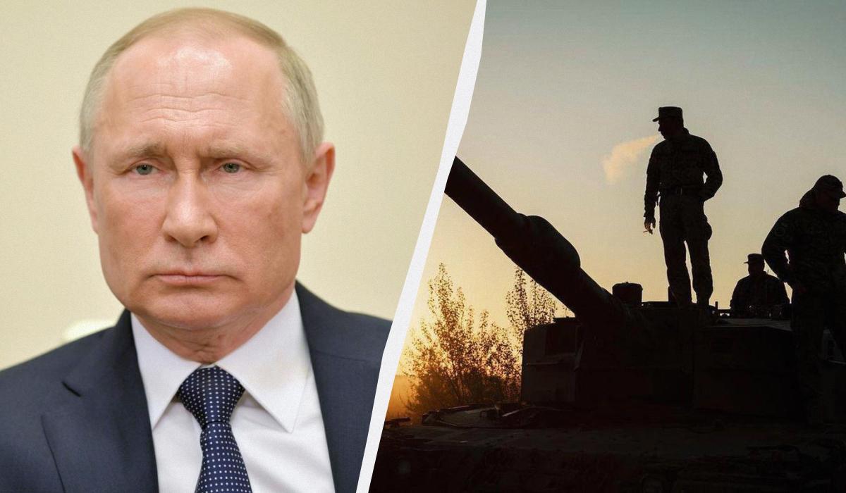 Путин сейчас побеждает, считают британские аналитики / коллаж УНИАН, фото t.me/V_Zelenskiy_official, REUTERS Путин сейчас побеждает, считают британские аналитики / коллаж УНИАН, фото t.me/V_Zelenskiy_official, REUTERS