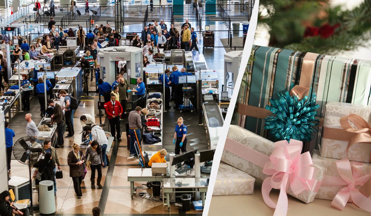 Різдвяні подарунки можуть спричинити проблеми в аеропорту / колаж УНІАН, фото ua.depositphotos.com Різдвяні подарунки можуть спричинити проблеми в аеропорту / колаж УНІАН, фото ua.depositphotos.com