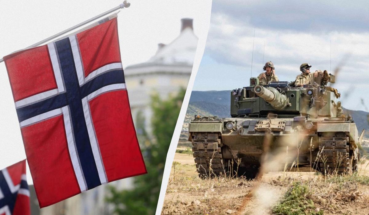 Previously, Norway provided Ukraine with, in particular, Leopard 2 tanks / UNIAN collage, photo REUTERS, wikipedia.org