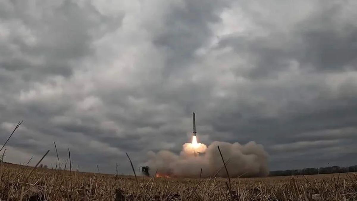 Россия атакует Украину новыми ракетами / фото Минобороны РФ