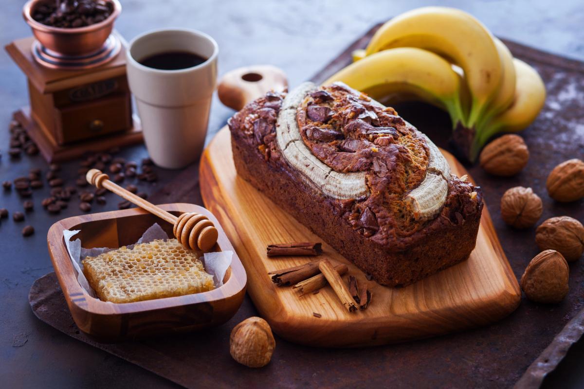 Банановый хлеб - это очень вкусный десерт / фото ua.depositphotos.com