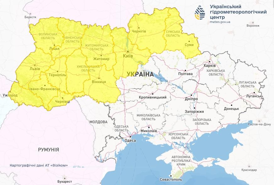 Ночью и утром 28 ноября во многих областях Украины будет наблюдаться туман / фото Укргидрометцентр Ночью и утром 28 ноября во многих областях Украины будет наблюдаться туман / фото Укргидрометцентр