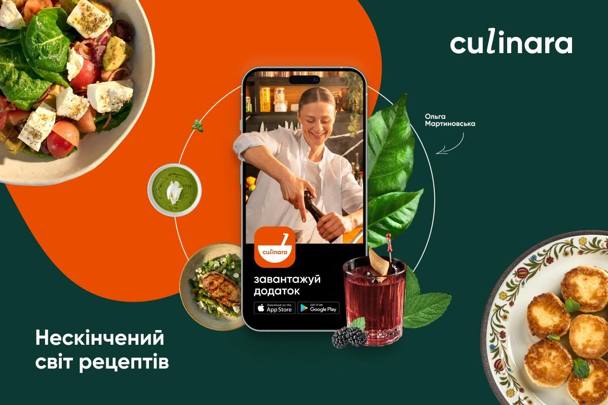 Culinara: Український кулінарний застосунок презентував результати запуску Culinara: Український кулінарний застосунок презентував результати запуску
