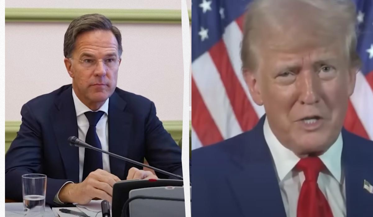 Рютте, уверен, что НАТО и Трамп убедят Путина сесть за стол переговоров / Коллаж УНИАН, скриншоты Рютте, уверен, что НАТО и Трамп убедят Путина сесть за стол переговоров / Коллаж УНИАН, скриншоты