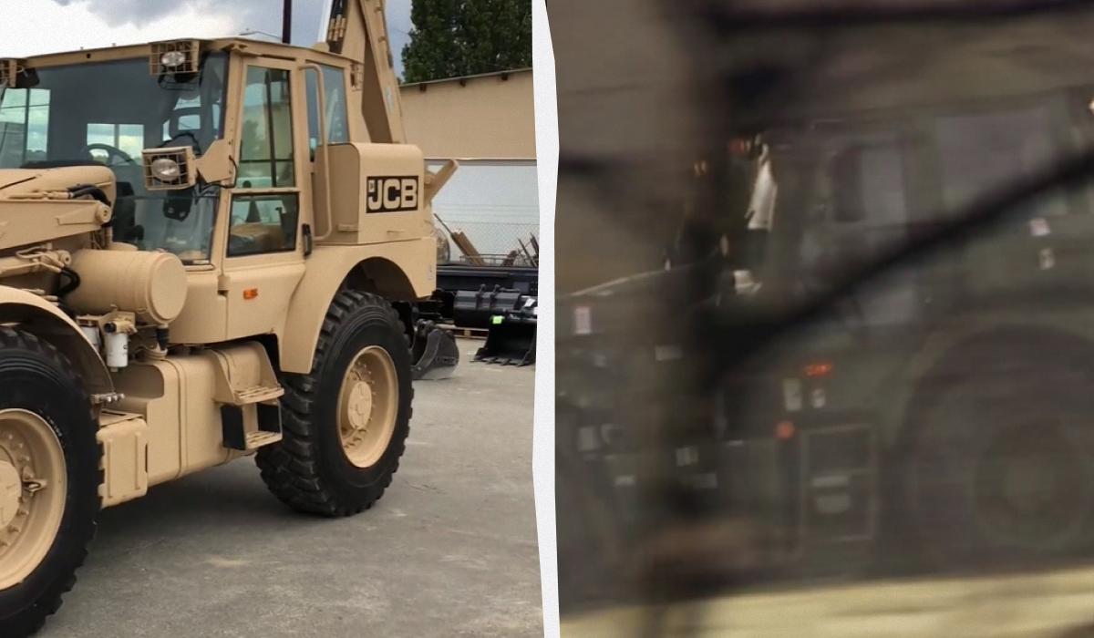 JCB HMEE розвиває швидкість до 100 км/год / Колаж УНІАН / Скриншоти JCB HMEE розвиває швидкість до 100 км/год / Колаж УНІАН / Скриншоти