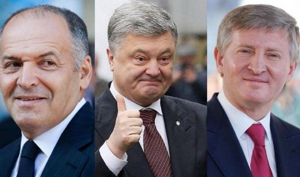 Виктор Пинчук, Петр Порошенко и Ринат Ахметов Виктор Пинчук, Петр Порошенко и Ринат Ахметов