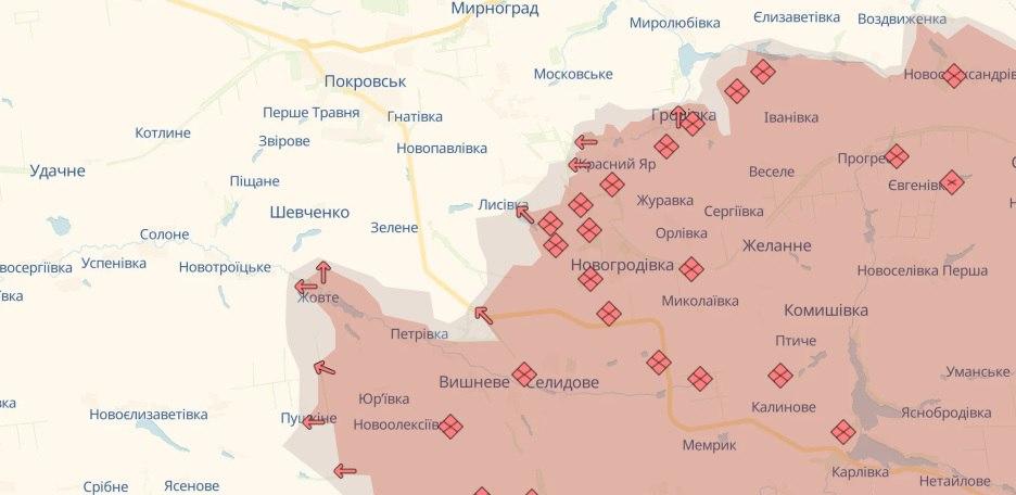 Карта DeepState Карта DeepState