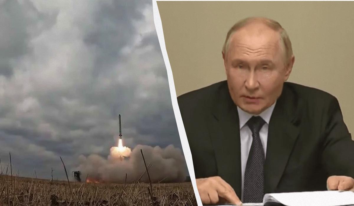 Путин снова угрожает Киеву / коллаж УНИАН, фото Минобороны РФ, скриншот Путин снова угрожает Киеву / коллаж УНИАН, фото Минобороны РФ, скриншот