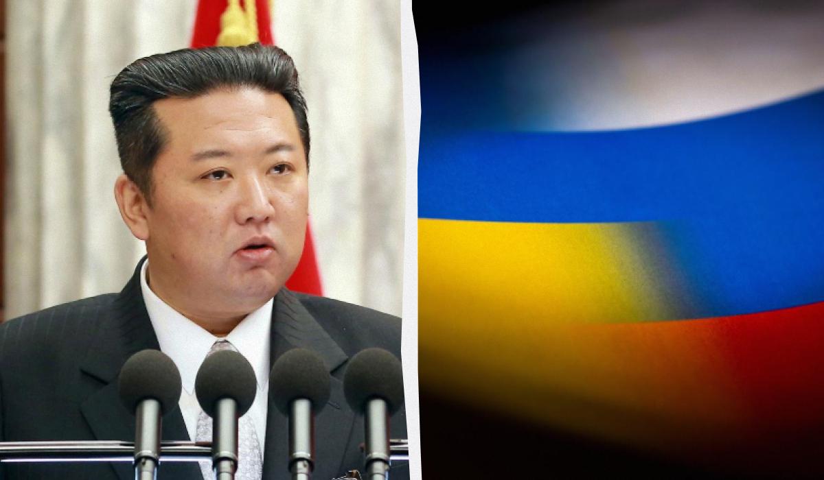 Кім Чен Ин "видав" порцію маячні щодо війни росіян проти українців / колаж УНІАН з фото REUTERS Кім Чен Ин "видав" порцію маячні щодо війни росіян проти українців / колаж УНІАН з фото REUTERS