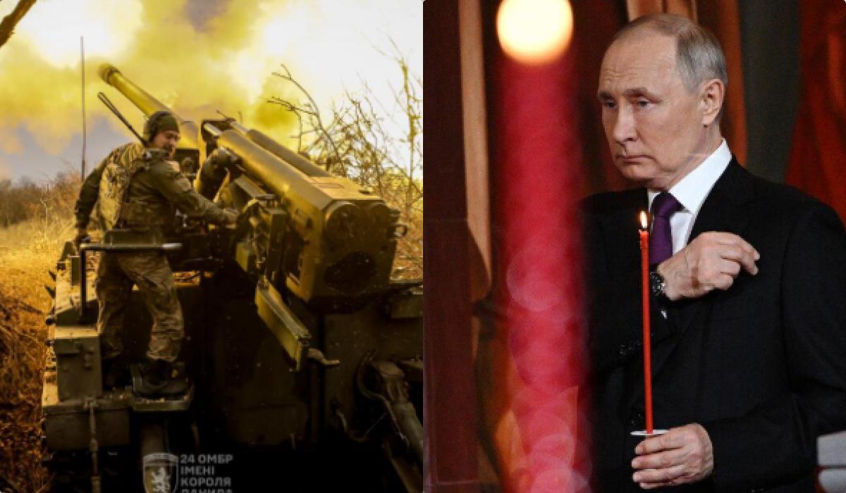 Путін вважає, що в нього є вікно можливостей, зазначив експерт / колаж УНІАН, фото 24 бригада, t.me/rian_ru Путін вважає, що в нього є вікно можливостей, зазначив експерт / колаж УНІАН, фото 24 бригада, t.me/rian_ru