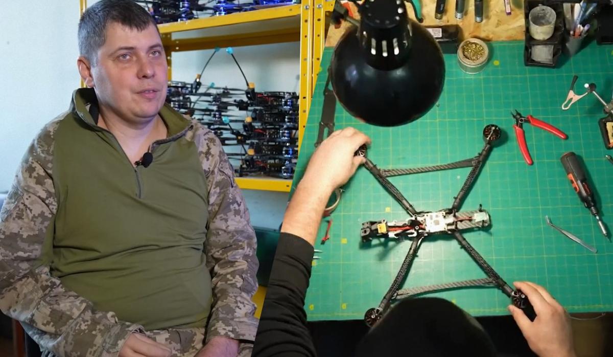 В'ячеслав Стражець вважає, що наступні покоління в Україні мають знати, як захищати себе, тому і вчить їх тому, як керувати дронами / колаж УНІАН, скриншоти В'ячеслав Стражець вважає, що наступні покоління в Україні мають знати, як захищати себе, тому і вчить їх тому, як керувати дронами / колаж УНІАН, скриншоти