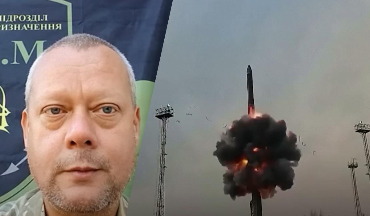 Кирилл Сазонов отметил, что ракета "Орешник" не поможет России улучшить ситуацию на поле боя / коллаж УНИАН, скриншоты Кирилл Сазонов отметил, что ракета "Орешник" не поможет России улучшить ситуацию на поле боя / коллаж УНИАН, скриншоты