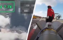 ВСУ сбросили французскую AASM HAMMER на российских дроноводов (видео)