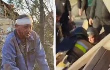 "Ребенка раскопал первым": очевидец рассказал о жестоком ударе по Запорожью (видео)