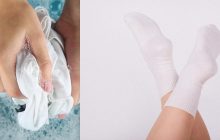 Названо один натуральний засіб, який зробить шкарпетки білішими, і це не оцет