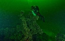 Водолазы нашли на дне Балтийского моря пароход, затонувший в конце Второй мировой войны