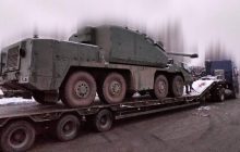 Появились первые фото самоходной гаубицы DITA в Украине
