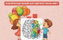 Какой шарик держит мальчик: очень простой тест для проверки уровня IQ