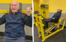 95-летний ветеран заявляет, что находится в своей лучшей форме: какие его любимые упражнения