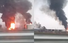 Нафтобаза "Атлас" палає другий день після удару ЗСУ: експерт оцінив втрати Росії