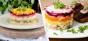 В каком порядке выкладывать слои для селедки под шубой: наиболее удачный рецепт