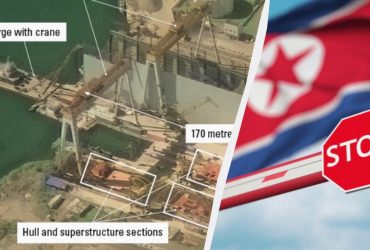 КНДР будує величезний бойовий корабель, - IISS (фото)