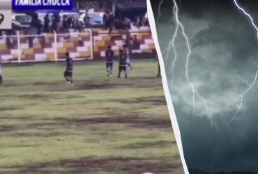 В Перу молния убила игрока на футбольном поле