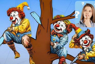 Який клоун звалиться з дерева першим: тест на рівень інтелекту
