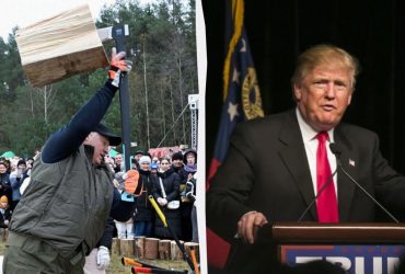 Лукашенко на чемпіонаті з колки дров пообіцяв номінувати Трампа на Нобелівську премію