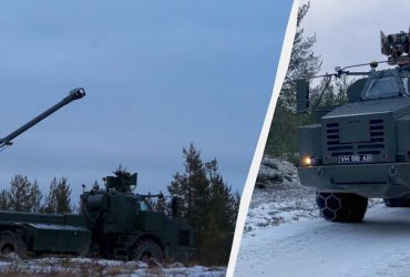 Британская армия применила САУ Archer недалеко от границы с Россией (фото)