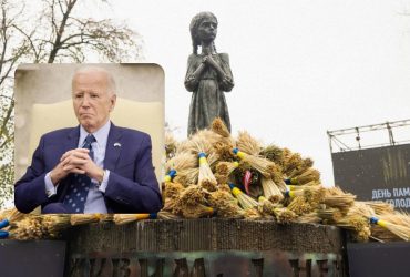 РФ пытается стереть Украину с карты мира: Байден почтил память жертв Голодомора