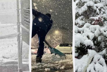 Сильнейший за всю историю снегопад парализовал Сеул (фото)